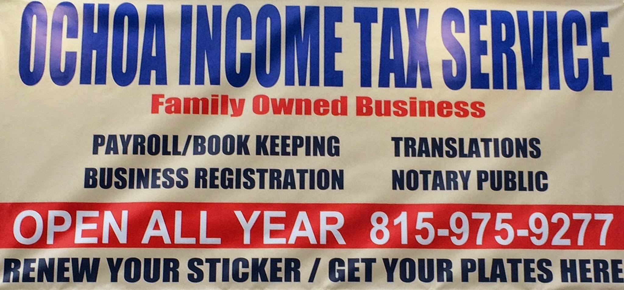 Ochoa Income Tax Service